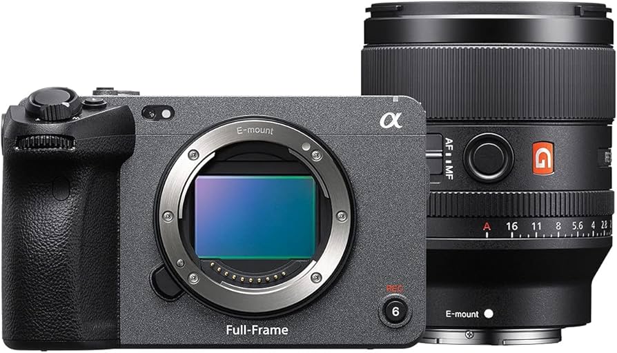 Sony Alpha FX3 Full-frame Cinema Line Camera with Lens